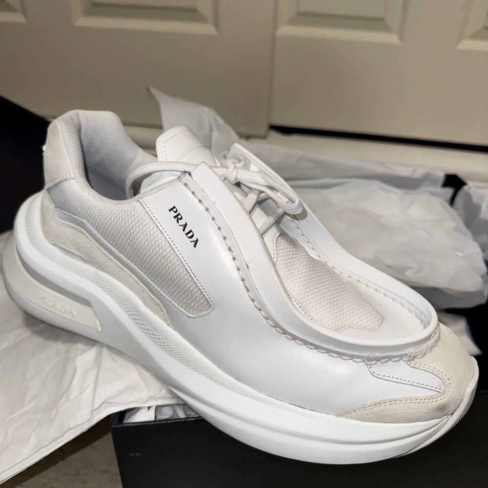 Prada white sneaker
